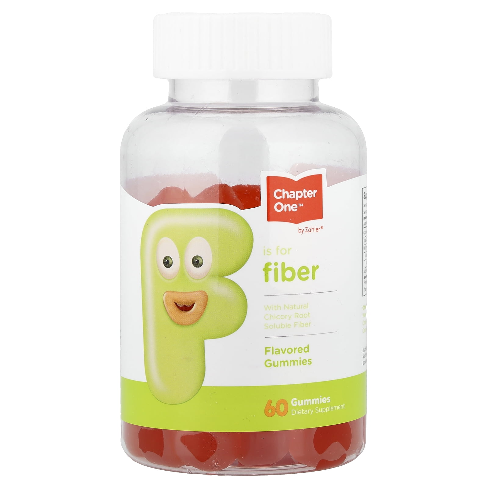 Zahler - Fiber Gummies for Adults & Kids (60 Count) Certified Kosher Adult & Kids Fiber Gummy Chews for Digestion Support, Healthy Regularity & Overall Health - Chewable Children's Fiber Supplements