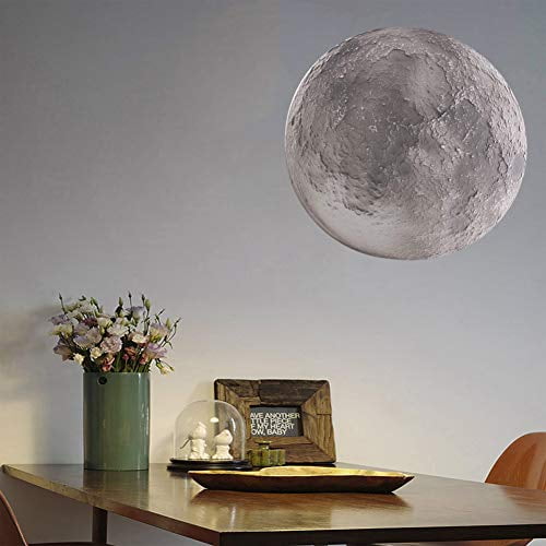 3D Moon Lamp - 10? LED Moon Light Lamp Luna Moon Lamp with Remote Control and 12 Moon Phases, 3D Moon Night Light Moon Wall Light Best Birthday Christmas Gifts for Kids
