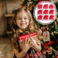thumbnail image 1 of Moluckfu Pegatinas Navideñas Para De Bolsas Y Con De Gorro Rojo, 1 of 6