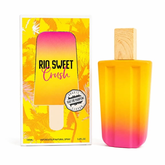 Rio Sweet Crush Eau De Parfum for Women 100ml (3.4 Fl Oz) – Long Lasting Tropical Sweet Fruity Perfume for Women – Summer Inspired Feminine Fragrance Spray