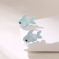 thumbnail image 4 of SmartBy 7 Pairs Cartoon Animal Bite Earrings Shark Dinosaur Dog Hippo Anti-slip Earrings Daily Wear Dating Parties Ear Jewelry, 4 of 7