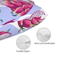 thumbnail image 3 of Pofeuu Dragon Fruit Print Polyester Microfiber Plush Pillowcases, Super Soft and Cozy Pillow Case Covers with Envelop Closure（Pillow core not included）-20"x30", 3 of 6