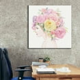 thumbnail image 6 of Epic Graffiti 'Flowers in her Hair' by James Wiens, Canvas Wall Art, 37"x37", 6 of 8