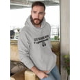 thumbnail image 2 of Life Behind Bars Slogan Hoodie Men -GoatDeals Designs, Male XX-Large, 2 of 4