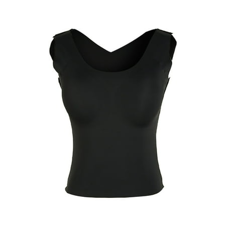 

Dadaria Bodysuit Shapewear for Women Woman No Breast-Wiping And Chest-Wrapping Sports Bras Yoga Underwear Black XXL Women
