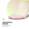 thumbnail image 5 of Feetures Elite Max Cushion No Show Tab Ankle Socks - Sport Sock with Targeted Compression - Sandy Melon, S (1 Pair), 5 of 7