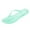 Green, variant on Women’s Jelly Flat Flip Flops, Transparent Thong Sandals, Lightweight Waterproof Summer Beach Slippers for Pool & Vacation