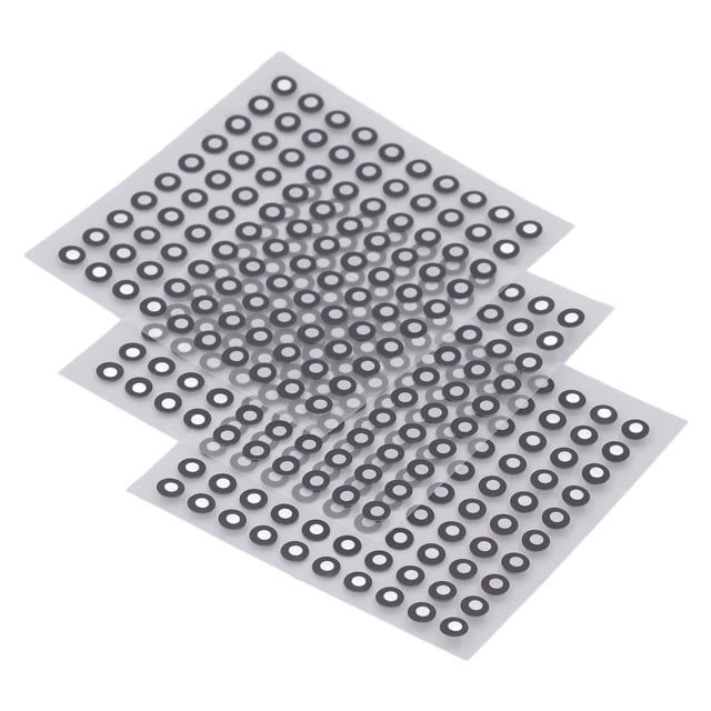 3D Scanning Marking Point, 3 Sheets 300Pcs Accurate Alignment Easy Removal Scanner Reference Points 3mm ID 6mm OD for Optical Tracking Positioning