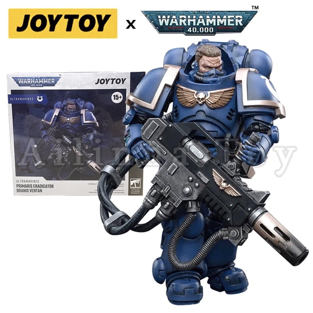 JOYTOY Figura De Acción De 1/18 Warhammer 40,000 Ultramarines Terminator Capitán Severus Agemman 4.8 Pulgadas Modelo Móvil Figura Coleccionable