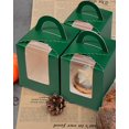 thumbnail image 6 of qiqee Halloween Individual Cuake Boxes Cuake Holders Disposable 60count Single Cuake Boxes with Window 3.7&#34; 3.7&#34;*4.5&#34; Cuake Containers For Halloween, 6 of 6