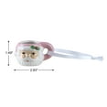 thumbnail image 4 of Mr. Christmas 1.5" Miniature Ceramic Santa Mini Mug Ornament, Pink, 4 of 4