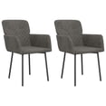 thumbnail image 2 of vidaXL Dining Chairs 2 Pcs Accent Upholstered Chair for Living Room Velvet, 2 of 32