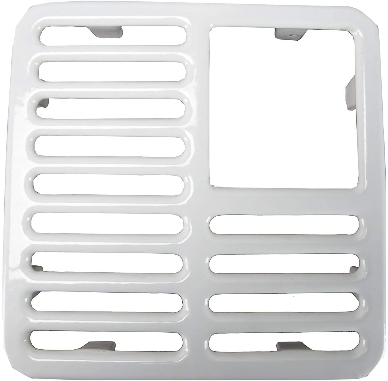 GSW FST3/4 Cast Iron Floor Sink Top Grate with Ceramic Surface, 3/4