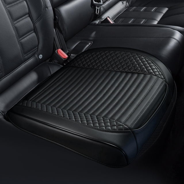 Funda protectora de asiento, cómodas piezas de repuesto, decoración profesional, cojín para asiento de coche, alfombrilla, accesorio interior de coche Negro
