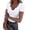 White, variant on Soyumi Womens' Stretchy V Neck Short Sleeve Form Fitted Casual Basic Top T-Shirts Tight Tshirt Short Sleeve Shirt Casual Slim Fit Basic T-Shirt Tee, Beige