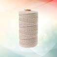 thumbnail image 3 of Shisuyan Cotton Craft Knitting Cord Beige Artisans Handcraft Projects 1Set 3937In Length, 3 of 9