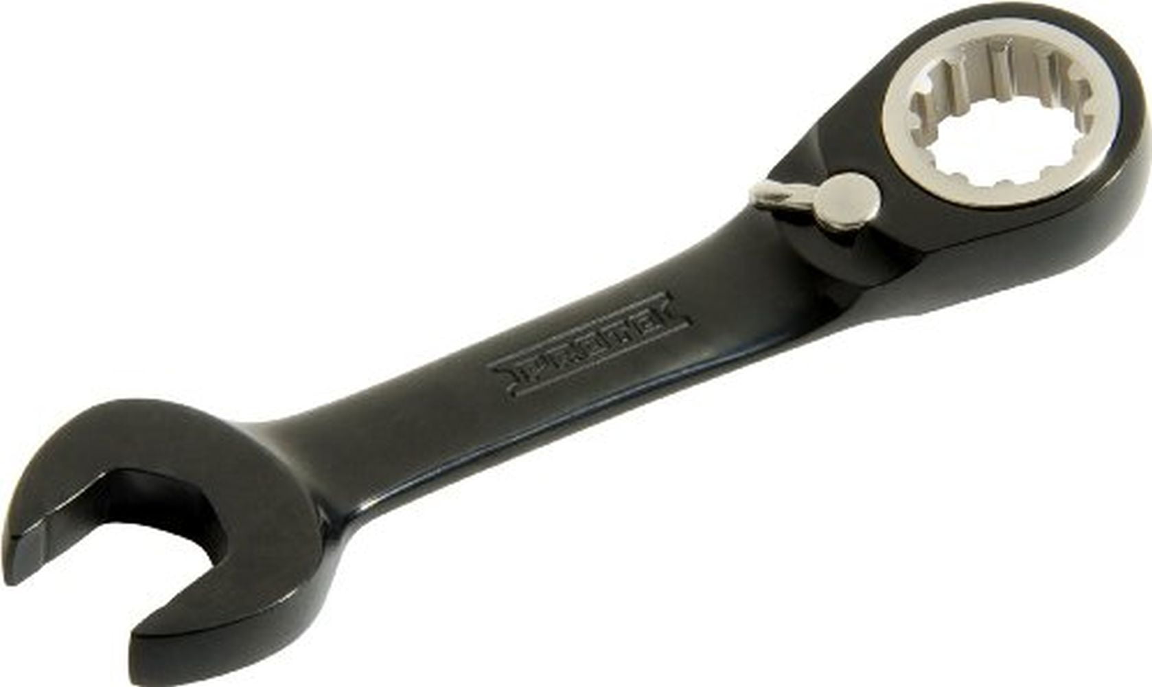 PROTO JSCV08S Black Chrome Combo Stubby Reverse Ratcheting Wrench 1/4