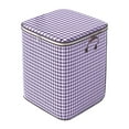 thumbnail image 1 of Xihbxyly Artículos En Oferta Bolsa de Almacenamiento de Edredón de Pata de Gallo Púrpura, Cesta de Almacenamiento de Armario, Embalaje de Ropa Portátil, Bolsa de Almacenamiento Portátil, 1 of 2