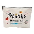 thumbnail image 2 of Bolsa de maquillaje para enfermera, bolsa de cosméticos, bolsa de viaje, multiusos, portátil, regalo de enfermera para fiesta, día de las enfermeras, Estilo C, 2 of 8