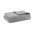 thumbnail image 2 of Madison Park Egyptian Cotton Lightweight Blanket, King - Grey, 2 of 5