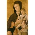 thumbnail image 3 of Gentile Bellini 13x18 Black Modern Framed Museum Art Print Titled - Madonna with Child and Two Donors (circa 1460), 3 of 5