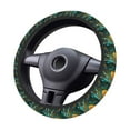 thumbnail image 6 of Lsque Mango In The Rain Ultra Soft Car Steering Wheel Cover for Women, Standard 15 inch Size for Truck Van SUV Auto, 6 of 8