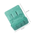 thumbnail image 4 of Homoyoyo 1Pack Hanging Bag Over Door 47x37cm Green 600D Polyester Rectangular Home Users, 4 of 5