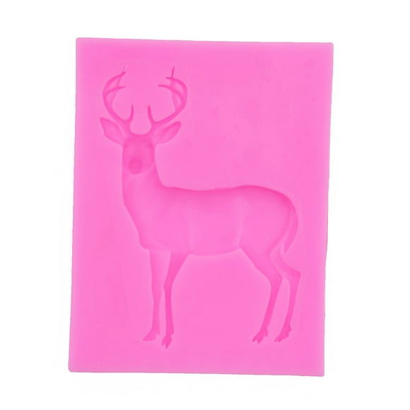 MasteelfCA Christmas Sika Deer Silicone Molds Cake Decorating Tools Baking Mold Chocolate Cookies Fondant Mold