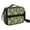 Football Field Green, variant on Football Field Green Pattern Insulated Lunch Bag with Shoulder Strap and Bottle Holder,Bento School Lunch Bag Box,11x9.5x3.5 Inches