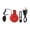 Red, variant on M Buder Electric Bike Horn Waterproof USB Rechargeable Bicycle Bell for Mountain Road Bike Scooters Handlebar Black 110-120dB 4.72 inches / 12 cm[cite: 1]