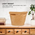 thumbnail image 4 of Raindrops 1Pcs Washable Paper Bag Degradable Material Insulated Lunch Box For Food Transport Picnic, 4 of 8
