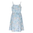 thumbnail image 6 of IROINNID A-Line Dress For Women Sleeveless Square Neck Summer Sexy Casual Backless Mini Dress Regular Print Dress, 6 of 9