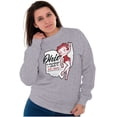 thumbnail image 4 of Ohio OH State Pride Cute Betty Boop Women Plus Size Sweatshirt Brisco Brands 2X, 4 of 6