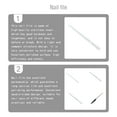 thumbnail image 4 of Household File Stainless Simple Accessory Fingernail Trimming Kit Shaping Accessories for Home Salon Using Type 1, 4 of 7