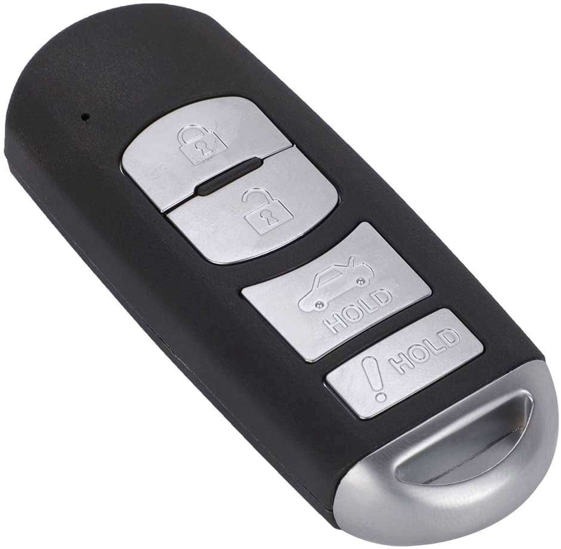 Mazda 3 & 2 Button Smart Remote Key Shell Case Fit For Mazda 3 6 CX-3