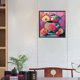 thumbnail image 2 of Con Forma Especial Parcial Pájaro Ambiental 30x30cm Rosa, 2 of 9