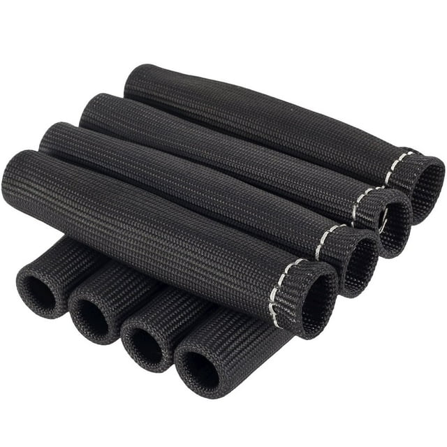 8Pcs Spark Plug Wire Boots 2500 Degree Titanium Spark Plug Boot Protector 6.1inch