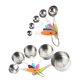 thumbnail image 1 of Juego de 10 tazas y cucharas medidoras yeacher acero inoxidable, 1 of 8