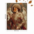 thumbnail image 3 of Qisvanset Archange Michael Armure Ornée Impression sur Toile 15,75 X 11,81 Pouces, 3 of 8