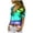 Green, variant on Womens Summer Blouses Fshion Print Button Down Short Sleeve Womens Golf Shirt,Green,L