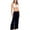 Black, variant on Lauren Ralph Lauren Womens Crinkle Pants Cover Up Swimwear Black Size XS (US 4)
