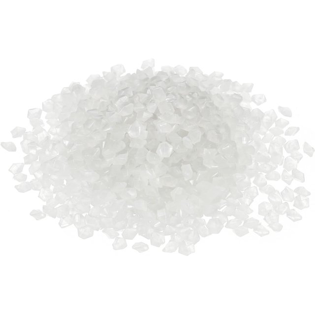 MECCANIXITY 5000pcs Glow Rocks 3-5mm Glow Pebbles Decoration in The Dark Luminous Stones Decor DIY Decorative White for Garden, Potted Plant, Fish Tank