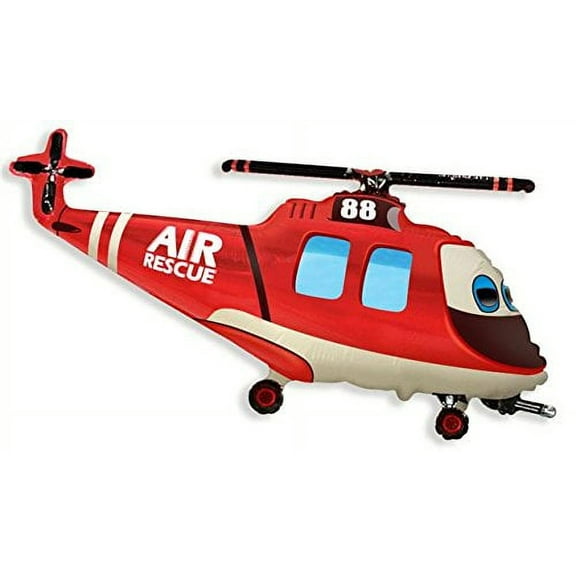 Sea Rescue Helicopter 26" Foil Balloon