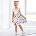 thumbnail image 7 of Girls Dress Beach Tourism Sleeveless Dress for Girls Hem A-Line Casual Sundress, 7 of 7