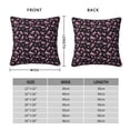 thumbnail image 2 of Pofeuu Breast Cancer Awareness (2) Print Double-sided plush pillowcase Square Throw Pillow Covers Pillows Cover for Living Room Bedroom Sofa Couch Cushion Cover（No pillow core）-22"x22", 2 of 7
