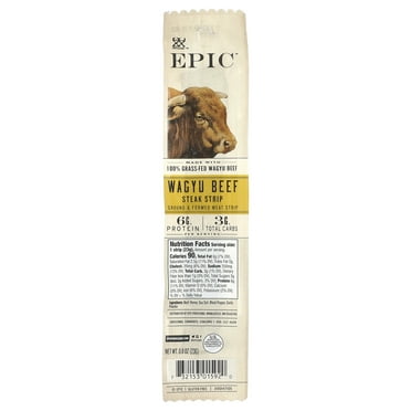 EPIC Wagyu Beef Steak Strip, Grass-Fed, 0.8oz