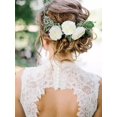 thumbnail image 5 of 16PCS White Carnations Artificial Flowers 14.8'' Fake Carnation Silk Flowers with Stems Faux Carnations Flowers for Home Table Centerpiece Wedding Decor Floral Arrangements (Ivory White), 5 of 14