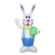 thumbnail image 3 of Feliz Pascua Blow Up Rabbit Decoraciones Patio Inflable 6.2 Pies (Reino Unido), 3 of 9