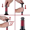 thumbnail image 4 of Vacu Vin Wine Saver Vakuumproppar - Set om 6, Flerfärgad, för, 4 of 5