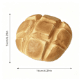 thumbnail image 3 of Simulation Soft Bread Shape Squishy for Adults Slow Rebound PU Sensory Gadget Realistic Pastry Office Desk Accessory Pressure Relief Tool 1 Pack, 3 of 5